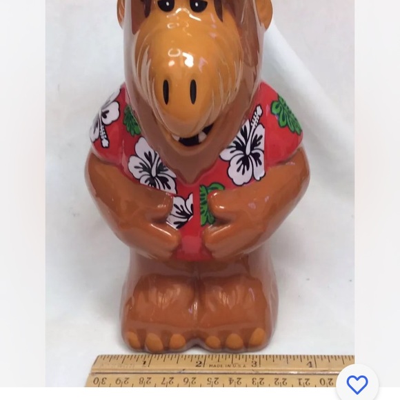 🍹🗿 ALF 1980’s Ceramic Tiki Mug from 2023 🌋🧊 - Picture 4 of 5
